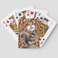 Funny Squirrel Classic Playing Cartes