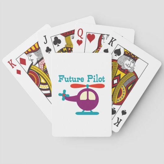 Jeu De Cartes Futur pilote (dos)