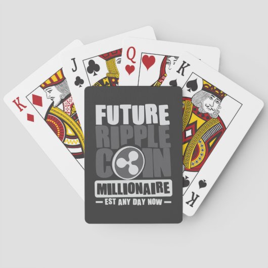 Jeu De Cartes Future RIPPLE Coin Millionaire (dos)