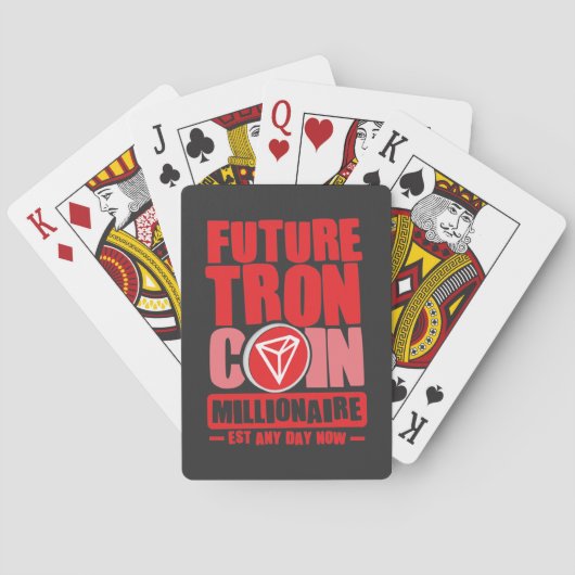 Jeu De Cartes Future TRON Coin Millionaire (dos)