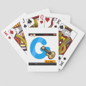 Jeu De Cartes G est pour la guitare (dos)