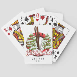Jeu De Cartes Gaiziņkalns Lettonie logo ski