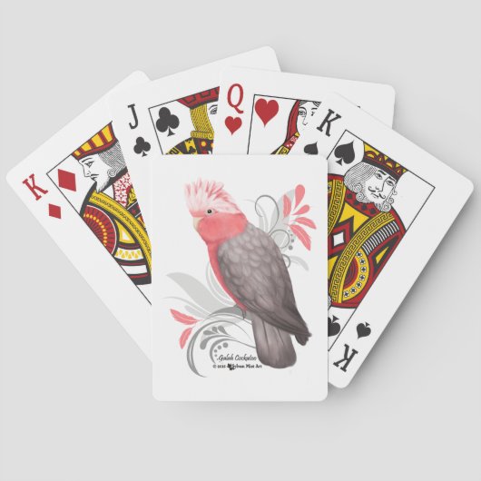 Jeu De Cartes Galah Cockatoo (dos)