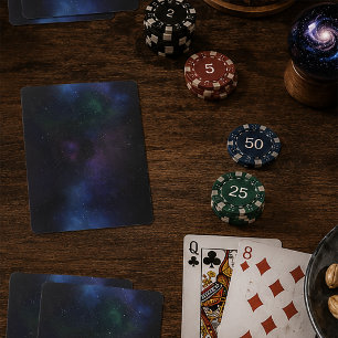 Jeu De Cartes Galaxie de la nébuleuse du voile céleste Champ d'é