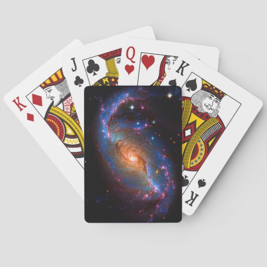 Jeu De Cartes Galaxie spirale barrée NGC 1672 (dos)