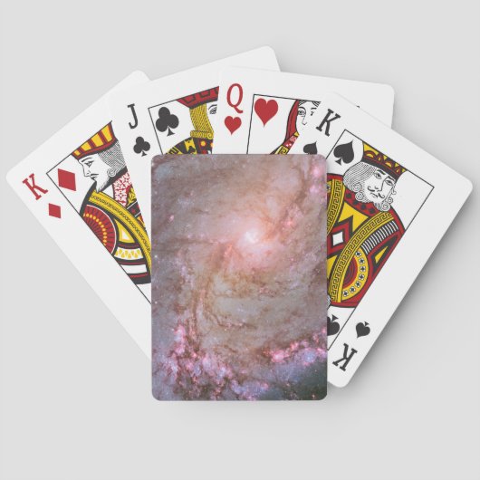 Jeu De Cartes Galaxie Spirale M83, Ablaze Avec Formation Star. (dos)