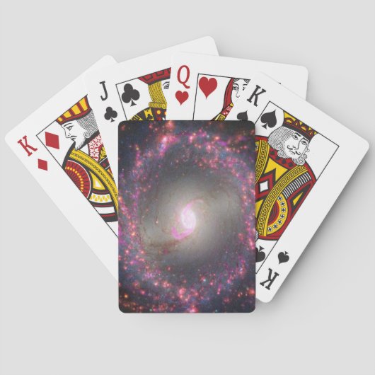 Jeu De Cartes Galaxie Spirale Ngc 3351. (dos)