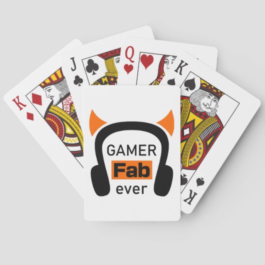 Jeu De Cartes gamer fab ever (dos)