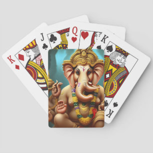 Jeu De Cartes Ganesh prend un selfie