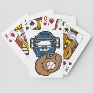 Jeu De Cartes Gant de masque de baseball