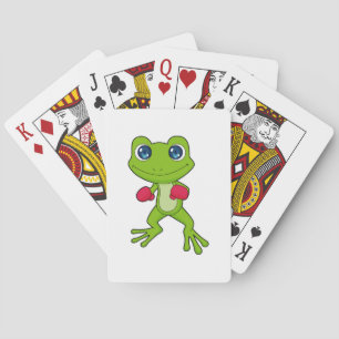 Jeu De Cartes Gants de boxe de grenouille