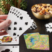 Jeu De Cartes Garçon dans le champ de lavande (In Situ)
