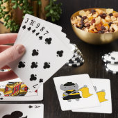 Jeu De Cartes Garde de couleur de chat Exécutant Orchestre d'har (In Situ)