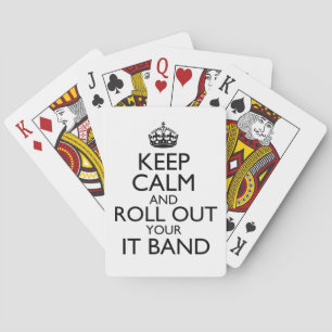 Jeu De Cartes Gardez le calme et déroulez-votre LE des cartes de