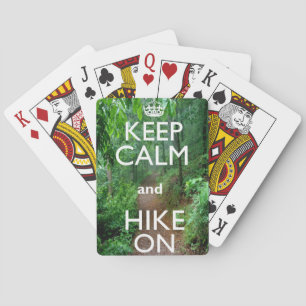 Jeu De Cartes Gardez votre calme et continuez à marcher