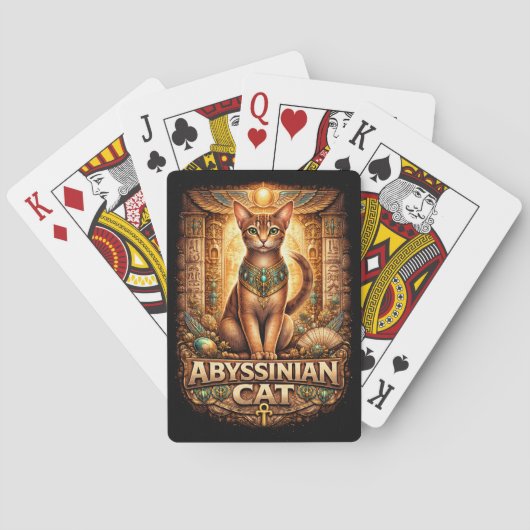 Jeu De Cartes Gardien du Nil doré (dos)