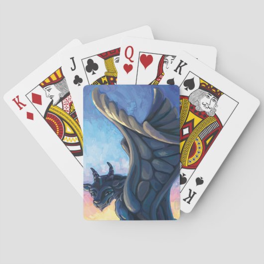 Jeu De Cartes Gargoyle Guardian (dos)