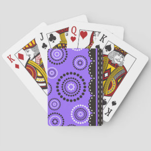 Jeu De Cartes Garland ARTdeco noir blanc + votre couleur de dos