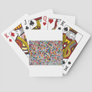 Jeu De Cartes Gâteau Cupcake Art Motif Arc-en-Ciel Dessert Sucre