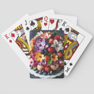 Jeu De Cartes Gâteau de fruits coloré