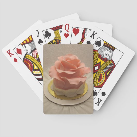 Jeu De Cartes Gâteau et cartes Vien Rose (dos)
