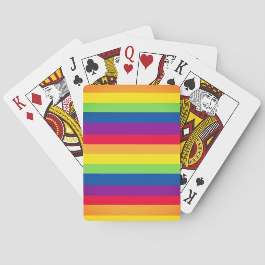 Jeu De Cartes Gay, Grandes Couleurs (dos)