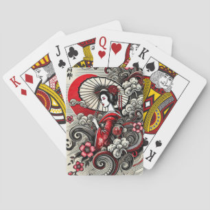 Jeu De Cartes Geisha Jouer aux cartes