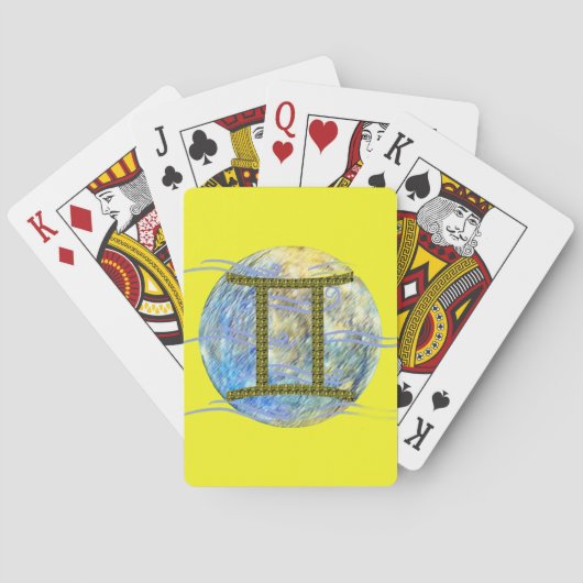 Jeu De Cartes Gémeaux (dos)