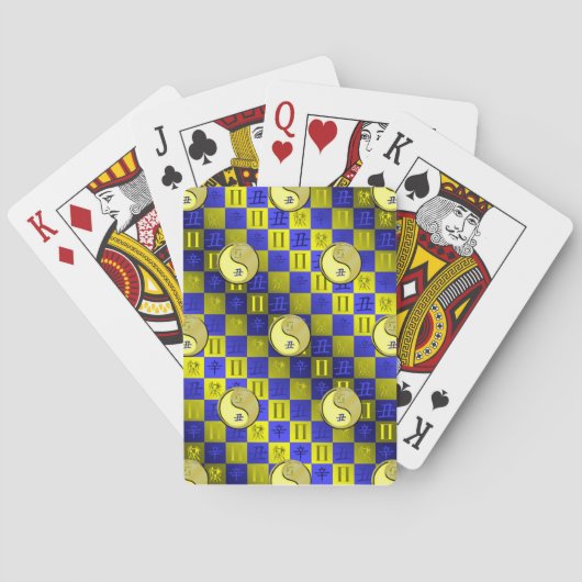 Jeu De Cartes Gémeaux & Bœuf Métallique (dos)