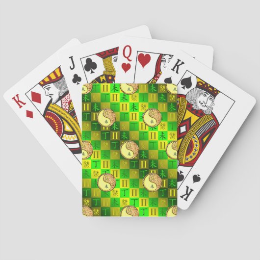 Jeu De Cartes Gémeaux & Chèvre de feu (dos)