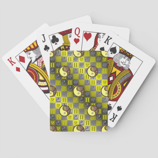 Jeu De Cartes Gémeaux & Lapin de Terre (dos)