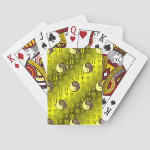 Jeu De Cartes Gémeaux & Singe de terre