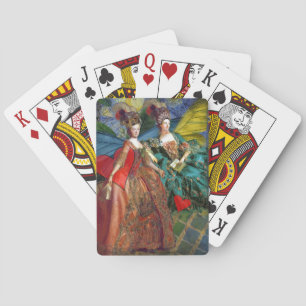Jeu De Cartes Gemini gothique classique femme papillon Whimsical