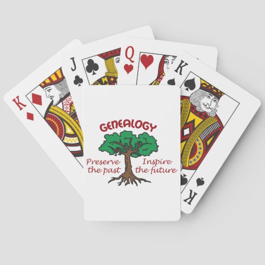 Jeu De Cartes Généalogie (dos)