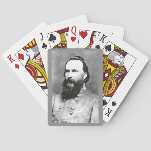 JEU DE CARTES GÉNÉRAL JAMES LONGSTREET (dos)