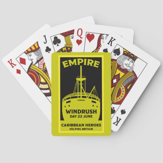 Jeu De Cartes Génération Windrush (dos)