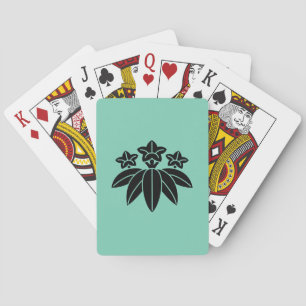 Jeu De Cartes Gentiane de style bambou