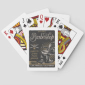 Jeu De Cartes Gentlemen’s Barbershop Retro Haircuts Shaves (dos)