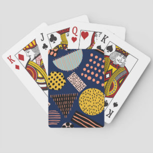 Jeu De Cartes Géométrie amusante : Motif multicolore Abstrait
