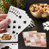 Jeu De Cartes Géométrie de Rose Dorée (In Situ)