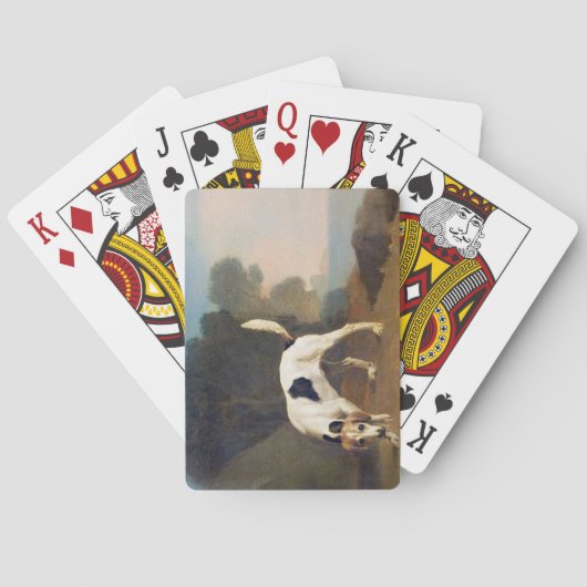 Jeu De Cartes George Stubbs | Foxhound on the Scent, c.1760 (oil (dos)