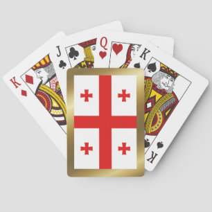 Jeu De Cartes Georgia Drapeau Jouer aux cartes