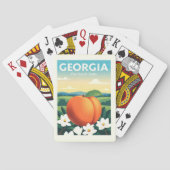 Jeu De Cartes Géorgie vintage (dos)