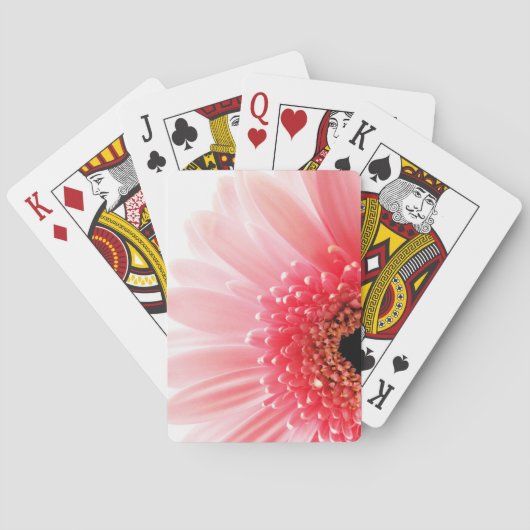 Jeu De Cartes Gerbera marguerite (dos)