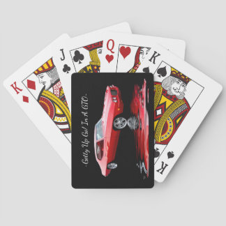 Jeu De Cartes ~Getty Up Go ! Dans un GTO~ Classic Jouer Cartes