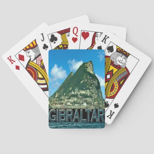 Jeu De Cartes Gibraltar (dos)