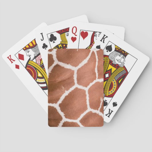 Jeu De Cartes Girafe (dos)