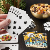 Jeu De Cartes Giraffes sur la plage (In Situ)