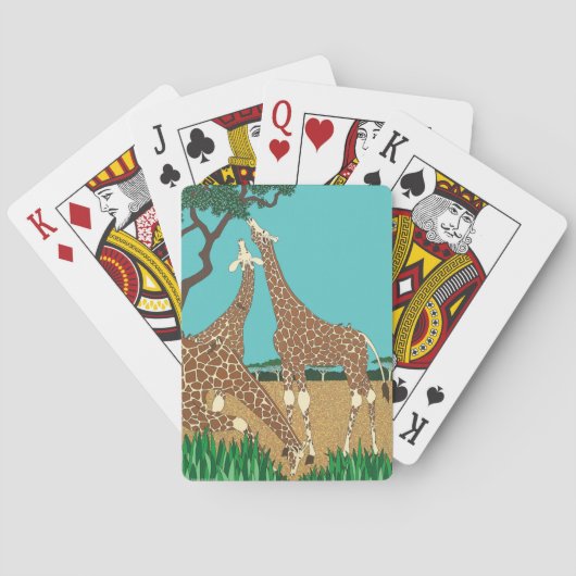 Jeu De Cartes Giraffes & Tick Birds (dos)
