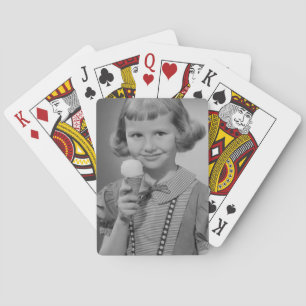Jeu De Cartes Girl Eating Ice Cream